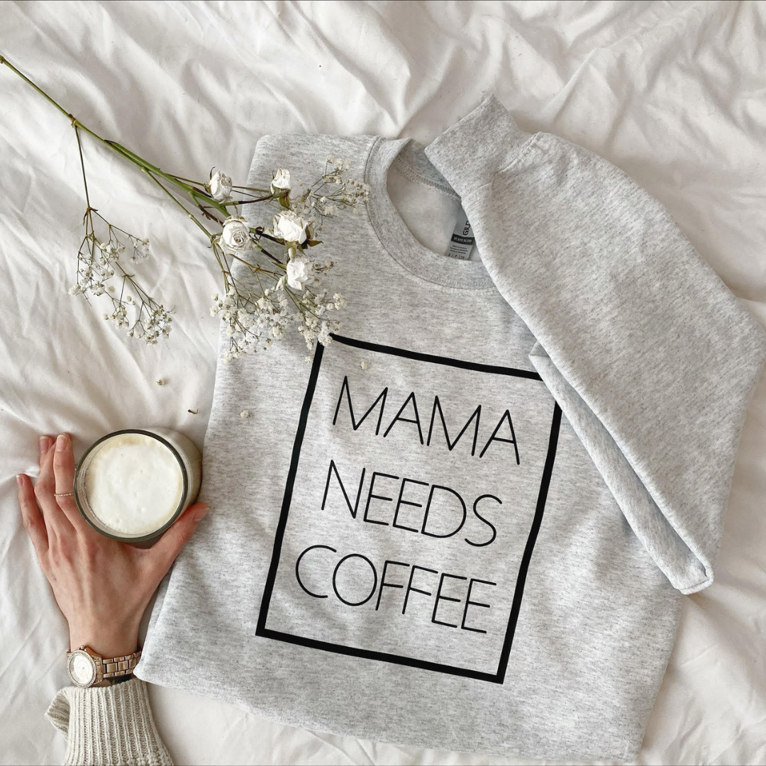 Coton ouaté - Mama needs coffee